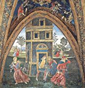 The Martyrdom of Saint Barbara - Bernardino di Betto (Pinturicchio)