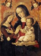 The Mystical Marriage of St Catherine - Bernardino di Betto (Pinturicchio)