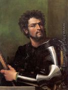 Portrait of a Man in Armor 1512-13 - Sebastiano Del Piombo (Luciani)