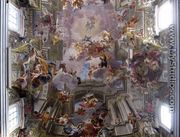 Allegory of the Jesuits' Missionary Work (detail-6) 1691-94, Fresco, Sant'Ignazio, Rome - Andrea Pozzo
