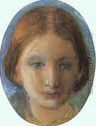 Portrait of Rose la Touche - John Ruskin