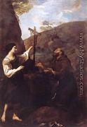 St Francis Marrying Poverty 1633 - Andrea Sacchi