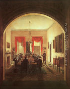 The Dinner Party 1821 - Henry Sargent