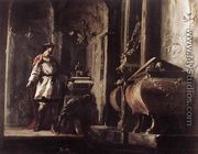 Alexander the Great before the Tomb of Achilles 1630s - Johann Heinrich Schonfeld
