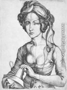 A Foolish Virgin 1480s - Martin Schongauer