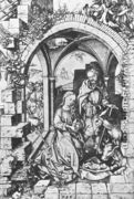 The Nativity c. 1470 - Martin Schongauer