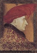 Portrait of Louis II, Duke of Anjou 1412-15 - Flemish Unknown Masters