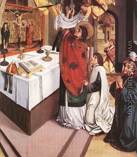 The Sermon of Saint Martin c. 1490 - Hungarian Unknown Masters