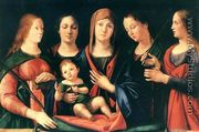 Mary and Child with Sts Mary Magdalene and Catherine 1504 - Alvise Vivarini