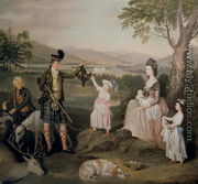 John, the 4th Duke of Atholl and his family, 1780 - David Allan