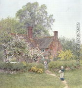 Cottage at Chiddingfold - Helen Mary Elizabeth Allingham, R.W.S.