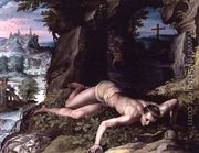The Temptation of St. Benedict  c.1587 - Alessandro Allori
