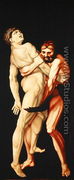 Hercules and Antaeus 1530 - Hans Baldung  Grien