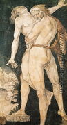 Hercules and Antaeus, c.1530 - Hans Baldung  Grien