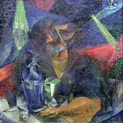 Composition with Figure of a Woman, 1912 - Umberto Boccioni