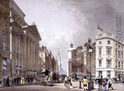 Cheapside and Mansion House, 1842 - Thomas Shotter Boys