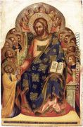 Christ Giving the Keys to St Peter 1369 - Lorenzo Veneziano