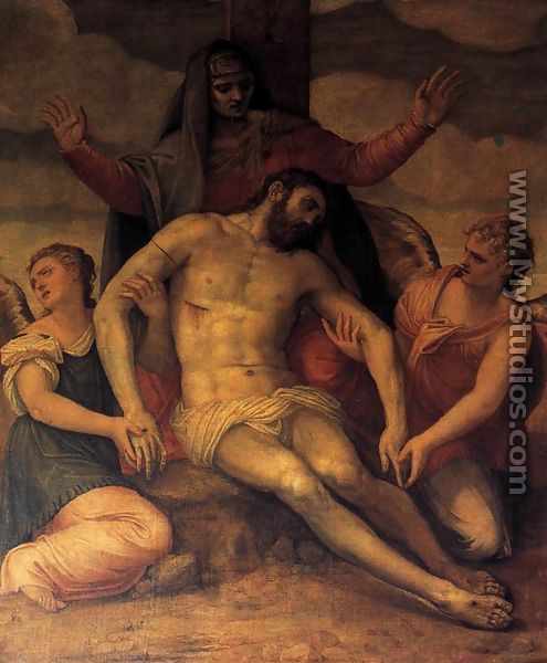Dead Christ - Gian Battista Zelotti