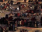 Detail of The Fair at Impruneta, Florence, 1638 - Jacques Callot