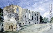 Easby Abbey, Yorkshire - William Callow
