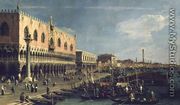 Palazzo Ducale and the Riva degli Schiavoni, Venice - (Giovanni Antonio Canal) Canaletto