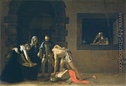The Decapitation of St. John the Baptist, 1608 - (Michelangelo) Caravaggio