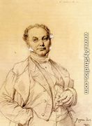 Dr. François Melier - Jean Auguste Dominique Ingres