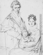 The Alexandre Lethiere Family - Jean Auguste Dominique Ingres
