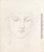 Head of a Girl - Sir Edward Coley Burne-Jones