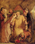 Lear And Cordelia - Sir John Everett Millais