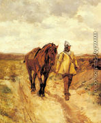 Un Homme d'armes et son cheval (A Man of Arms and His Horse) - Jean-Louis-Ernest Meissonier
