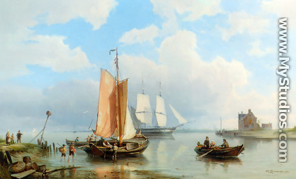 Unloading the Catch - Pieter Christian Dommerson
