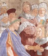 Justinian Presenting the Pandects to Trebonianus [detail: 1] - Raphael