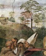 Disputation of the Holy Sacrament (La Disputa) [detail: 4] - Raphael