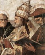 Disputation of the Holy Sacrament (La Disputa) [detail: 8] - Raphael