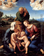 The Holy Family with Saints Elizabeth and John (or The Canigiani Holy Family) - Raphael