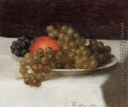Apples and Grapes - Ignace Henri Jean Fantin-Latour