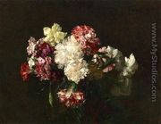 Carnations - Ignace Henri Jean Fantin-Latour