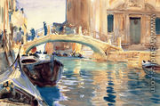 Ponte San Giuseppe di Castello, Venice - John Singer Sargent