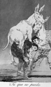 Caprichos - Plate 42: They who Cannot - Francisco De Goya y Lucientes