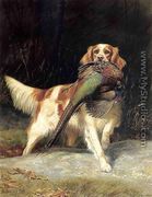 Springer Spaniel with Pheasant - Alexander Pope