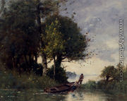 Shoring The Fishing Boat - Paul Trouillebert