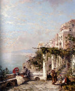 Die Amalfi Kuste (The Amalfi Coast) - Franz Richard Unterberger