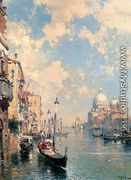 The Grand Canal, Venice - Franz Richard Unterberger