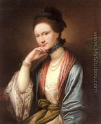 Portrait of Ann Barbara Hill Medlycott (1720-1800) - Benjamin West