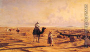 The desert cavalcade - Reinhold von Moeller