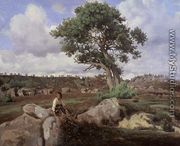 Fontainebleau, 'The Raging One' - Jean-Baptiste-Camille Corot