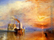 The Fighting 'Téméraire' tugged to her last Berth to be broken up - Joseph Mallord William Turner