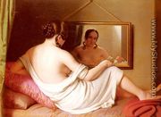 A Woman Before A Mirror - Anton Einsle