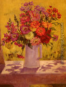 Bouquet de fleurs - Jeanne Lauvernay-Petitjean